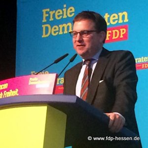 Dr. Stefan Ruppert, Landesvorsitzender der hessischen FDP.