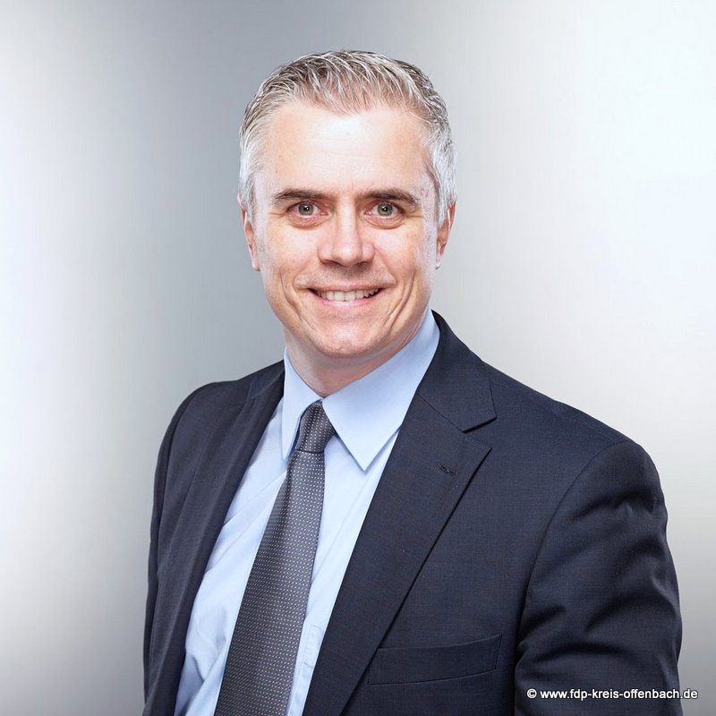 Daniell Bastian, Fraktionsführer der FDP im Kreistag