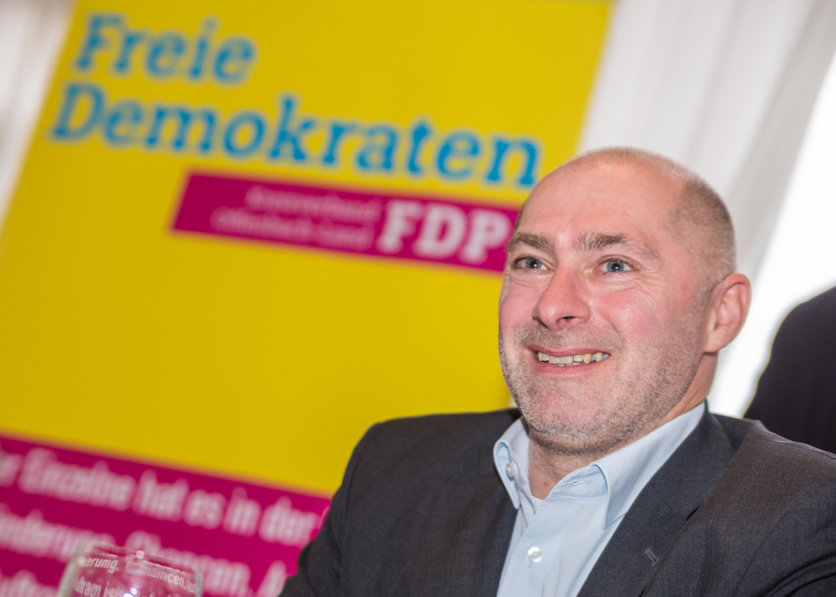 René Rock, FDP-Landtagsabgeordneter und Parlamentarischer Geschäftsführer der FDP-Fraktion